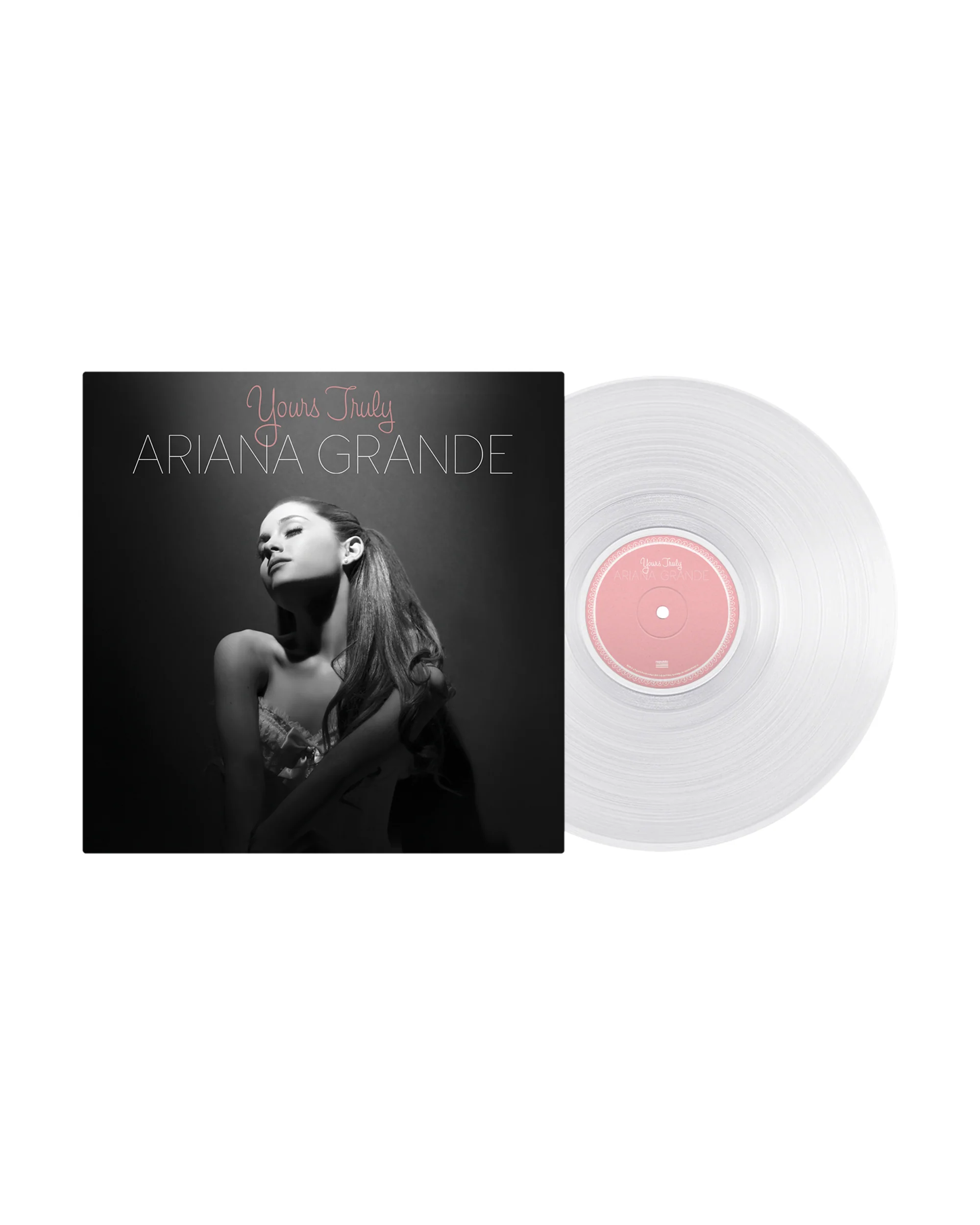 Yours Truly LP (Clear & White Swirl)