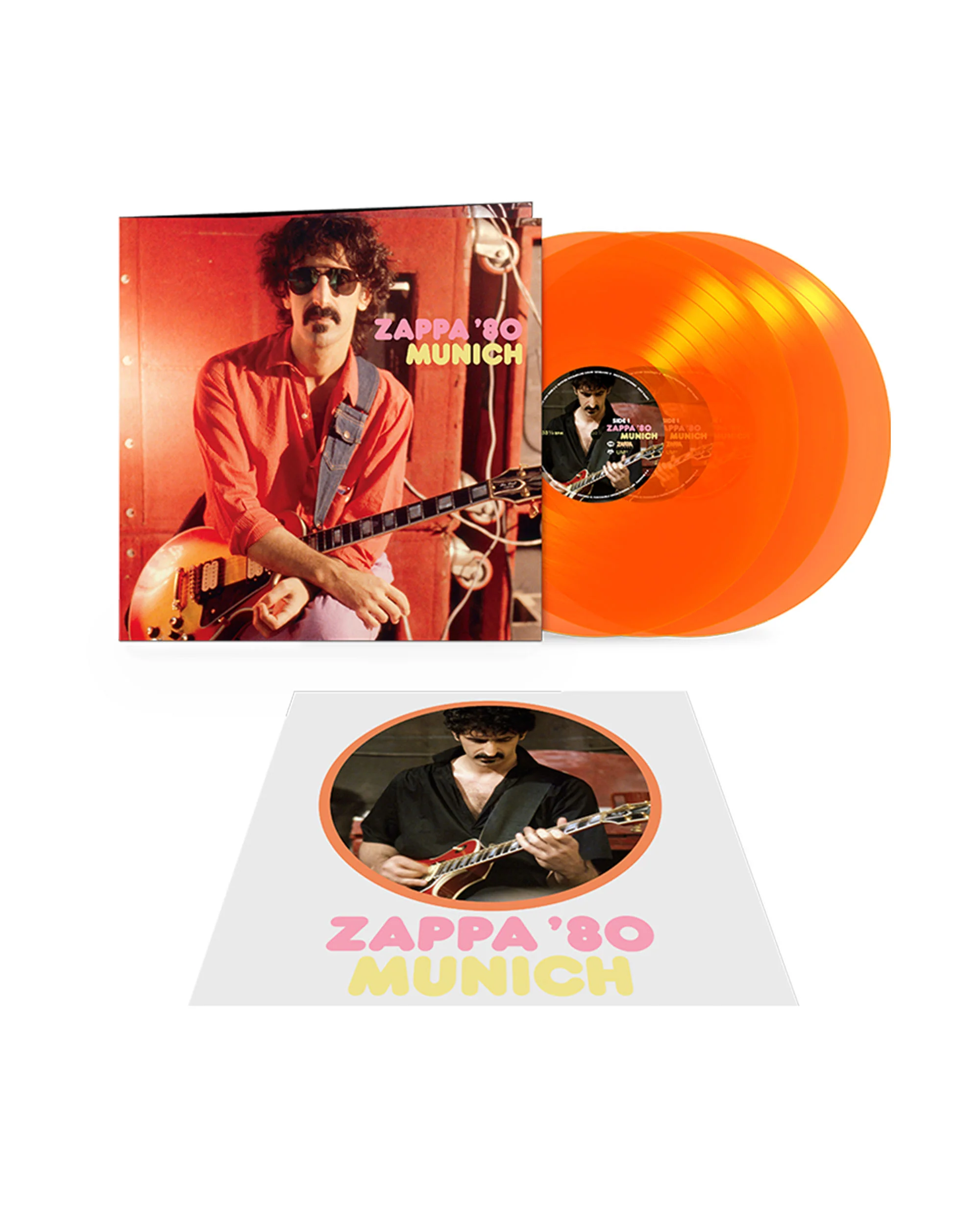Zappa ’80: Munich - 3LP Transparent Orange Vinyl (Limited Edition)