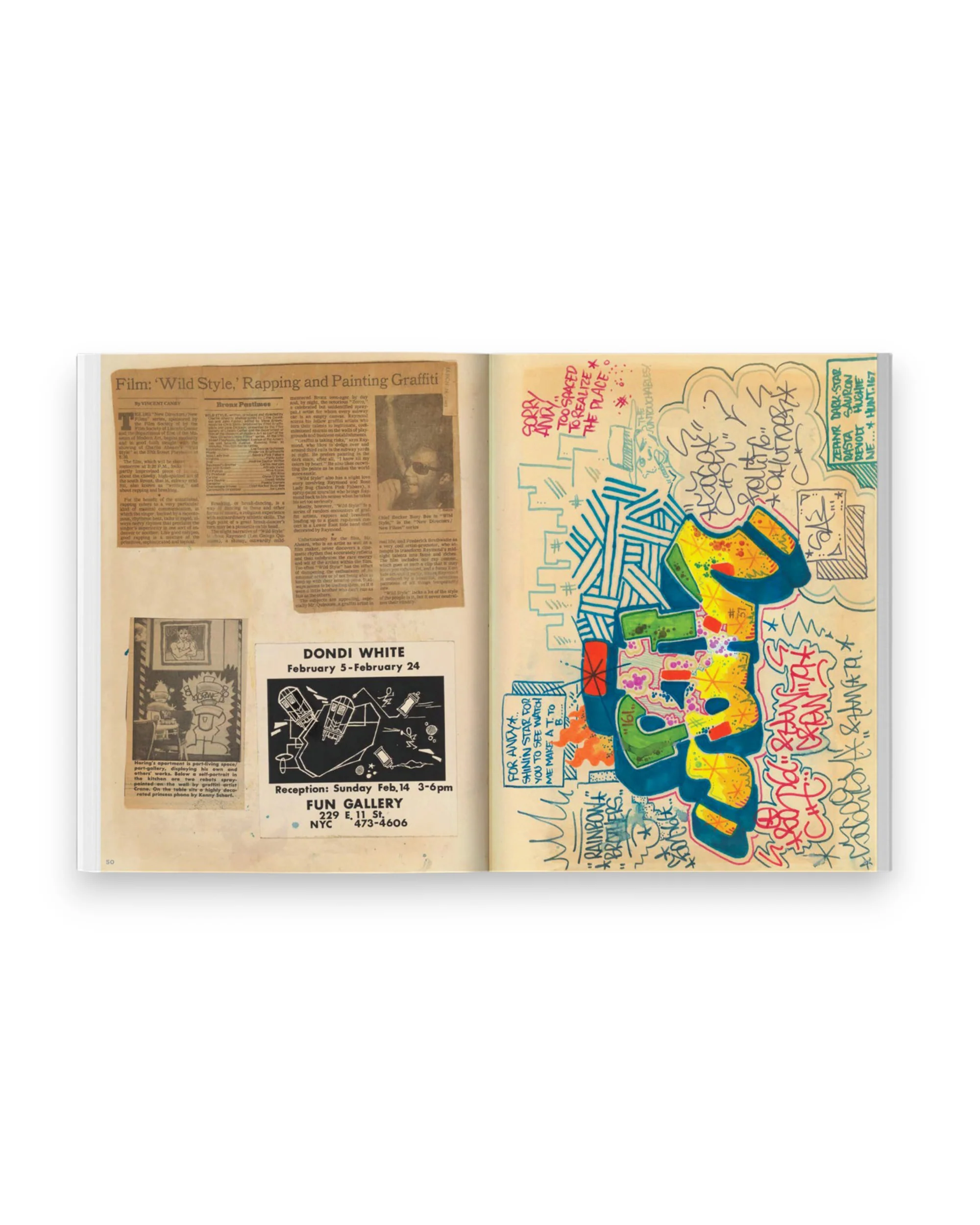 ZEPHYR "Graffiti Black Book/Scrapbook: 1978 & Beyond" Book - Image 17